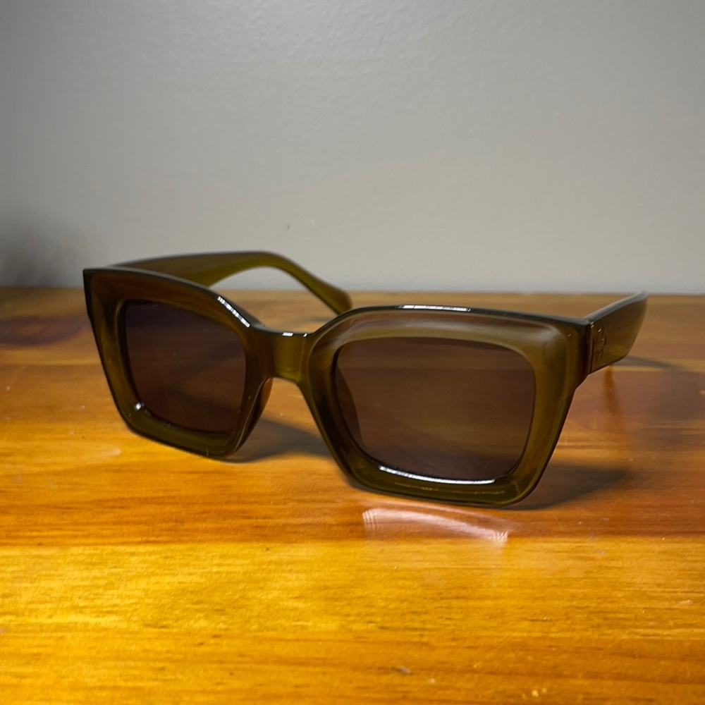 Dark Green Sunglasses